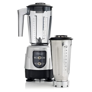 Omega BL390S Blender with Tritan and Stainless Steel Containers