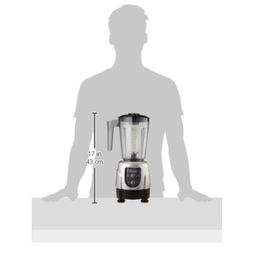 Omega BL390S Blender with Tritan and Stainless Steel Containers
