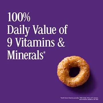 Multi Grain Cheerios Heart Healthy Cereal - 18 OZ Family Size