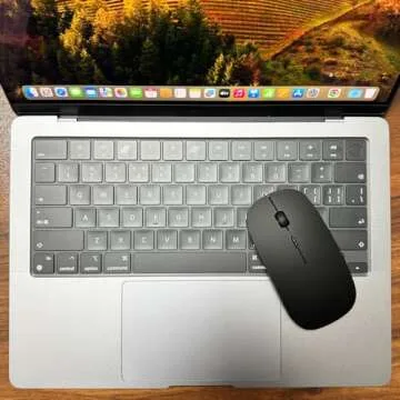KLO Stylish Rechargeable Bluetooth Mouse for MacBook