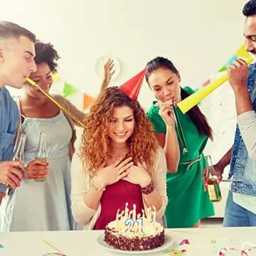 Jewelry&Card 21st Birthday Gifts for Her, Natural Stone Bracelet 21 Year old Birthday Gifts for Women Daughter Friends Granddaughter Girls