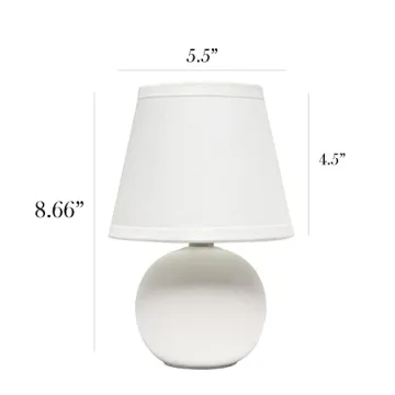 Simple Designs Mini Globe Table Lamp - Versatile & Affordable