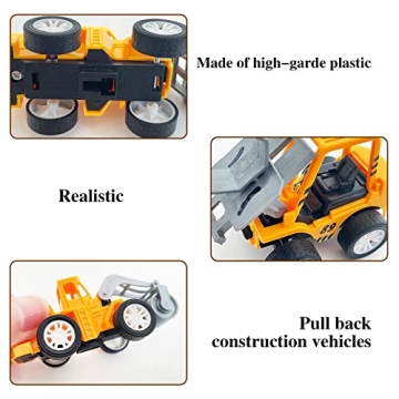 Engaging 24PCS Mini Construction Vehicles for Kids