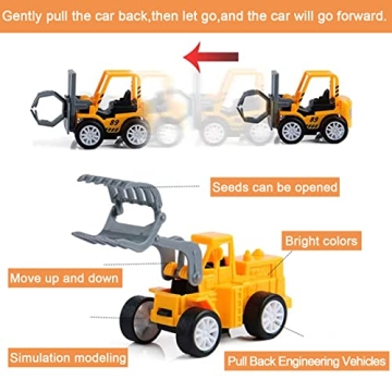 Engaging 24PCS Mini Construction Vehicles for Kids