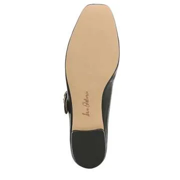 Sam Edelman Women's Michaela Mary Jane Flat Black 6.5 Medium