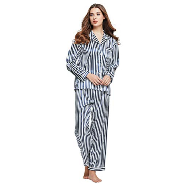 Luxury Satin Pajama Set for Women - Comfortable Sleepwear & Loungewear