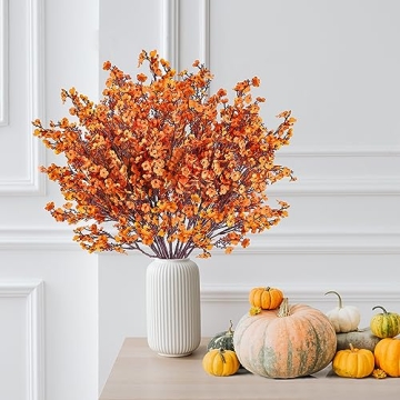 Sggvecsy 15 Pcs Babys Breath Artificial Flowers for Decor