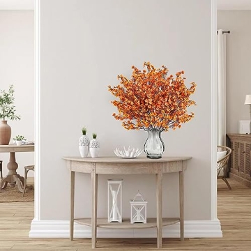 Sggvecsy 15 Pcs Babys Breath Artificial Flowers for Decor