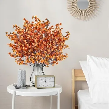 Sggvecsy 15 Pcs Babys Breath Artificial Flowers for Decor