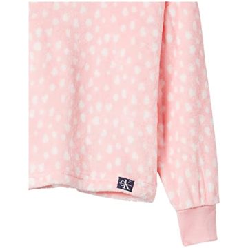 Calvin Klein Girls' Fleece Pajama Set for Ultimate Comfort