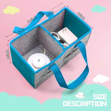 PISOSN Felt Case for Toniebox and Tonies Figures