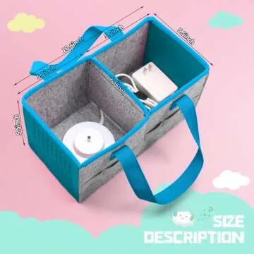 PISOSN Felt Case for Toniebox and Tonies Figures