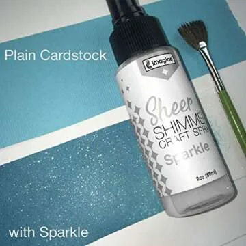 Imagine Crafts Shimmer Spray for Creative Art Projects