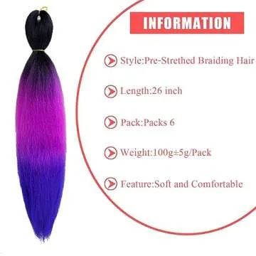 Premium Phoenixfly Pre Stretched Braiding Hair Extensions
