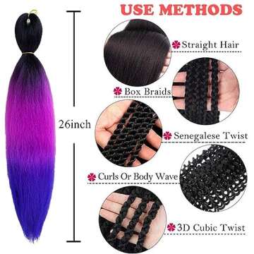 Premium Phoenixfly Pre Stretched Braiding Hair Extensions