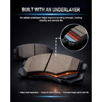 SATISFIED Ceramic Brake Pads for Cadillac and Chevrolet