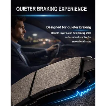 SATISFIED Ceramic Brake Pads for Cadillac and Chevrolet