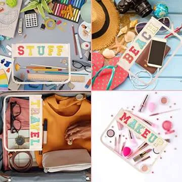 Customizable SUEBONI Makeup Bag - Stylish & Waterproof