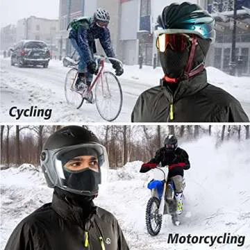 ROTTO Balaclava Face Mask for Motorcycle and Winter Sports