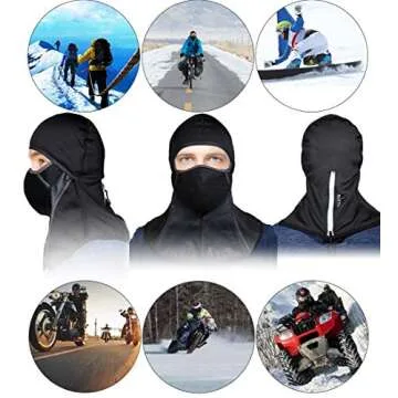 ROTTO Balaclava Face Mask for Motorcycle and Winter Sports