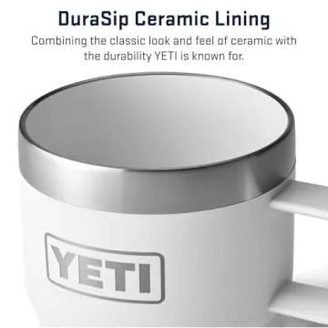 YETI Rambler 6 oz Stackable Mug - Stainless Steel and Insulated