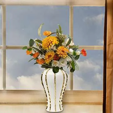 Gralara Luxury Ginger Jar: Elegant Decorative Vase for Home