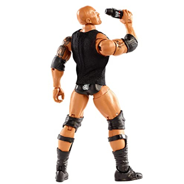 WWE Ultimate Edition The Rock Action Figure with Interchangeable Heads