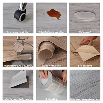 Waterproof Peel and Stick Floor Tile for Easy DIY