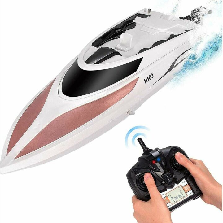 RC Boat H102: 20 MPH Speed & Fun for All