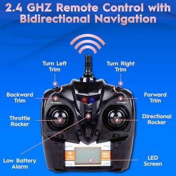 RC Boat H102: 20 MPH Speed & Fun for All