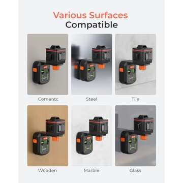 XCOOL Laser Level Tool - 3-in-1 for Easy Hanging