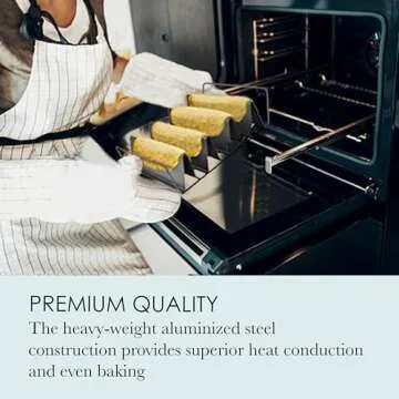 Chicago Metallic Professional 6-Shell Baked Taco Rack. Pefect for baking, filling and serving, 15-Inch-by-7-Inch, Grey