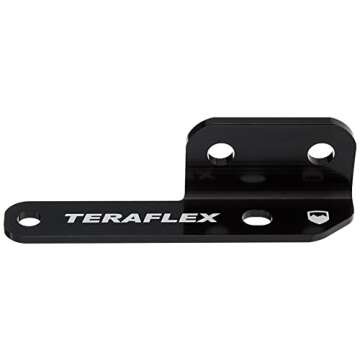 Teraflex 4997192 JL: CB Antenna & Flag Whip Mount Bracket Kit