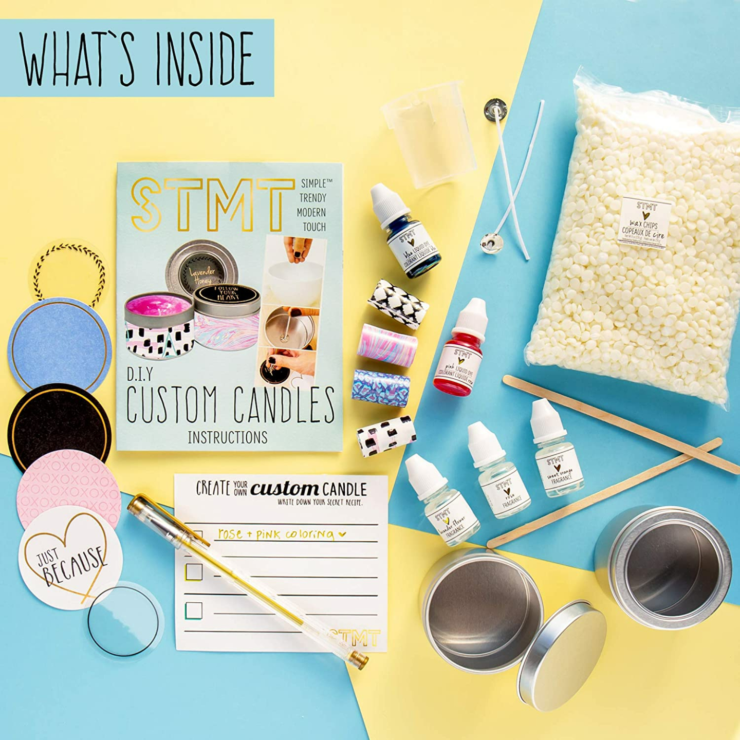 DIY Candle Making Kit for Kids Ages 8+