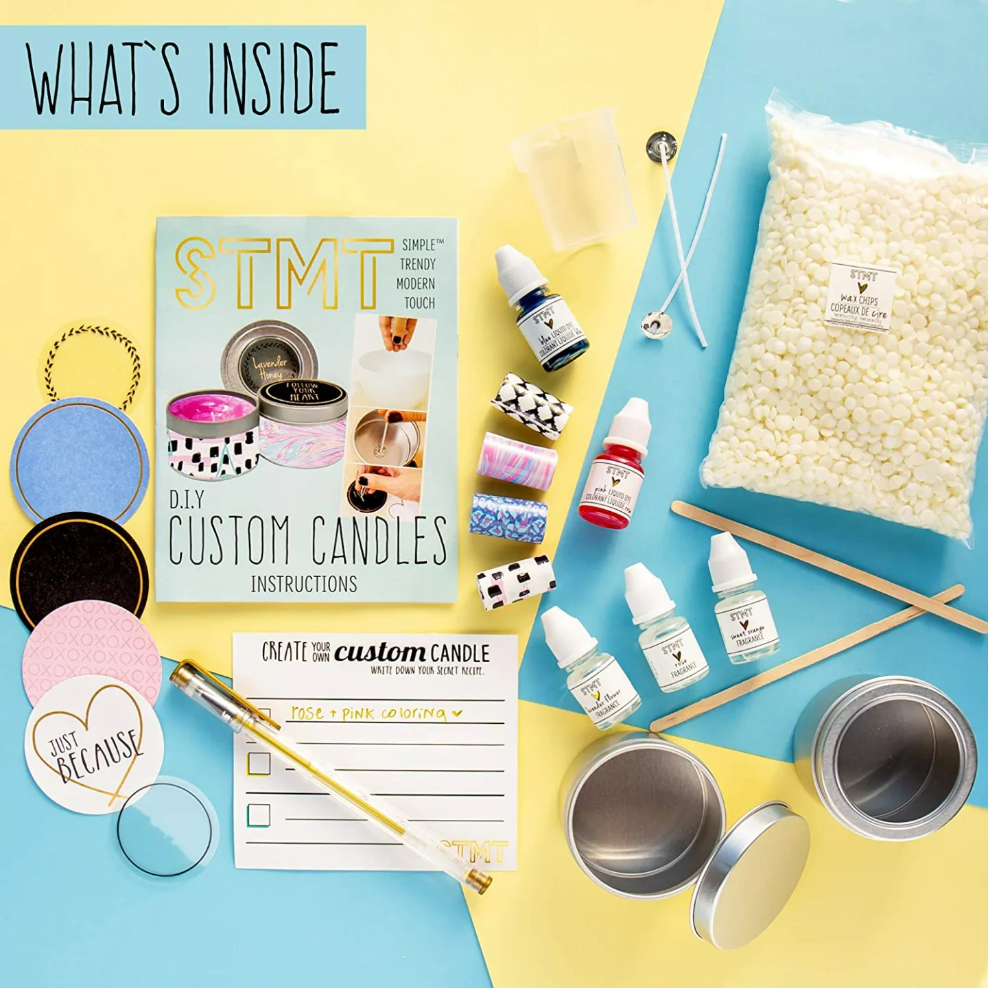 DIY Candle Making Kit for Kids Ages 8+