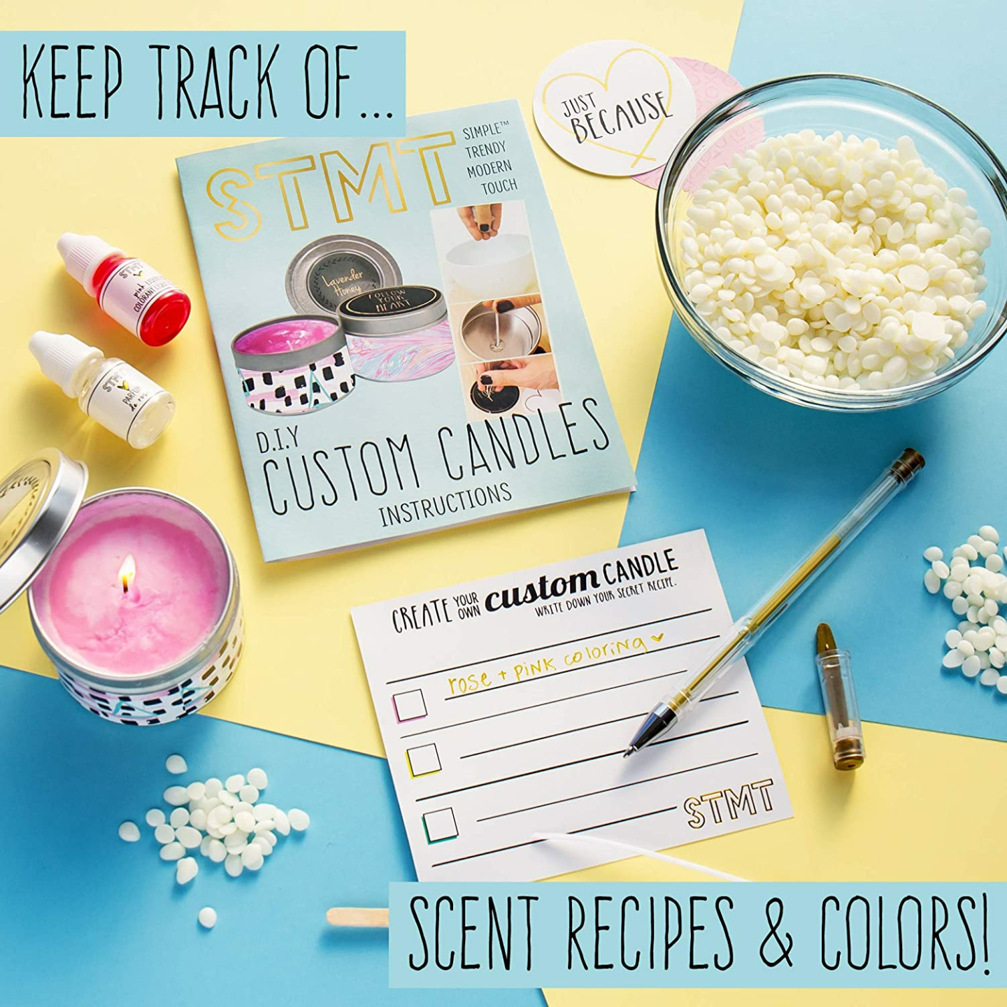 DIY Candle Making Kit for Kids Ages 8+