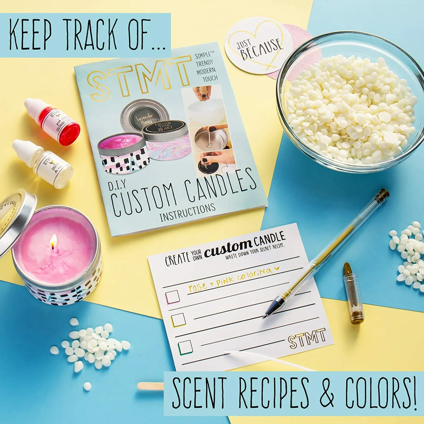 DIY Candle Making Kit for Kids Ages 8+