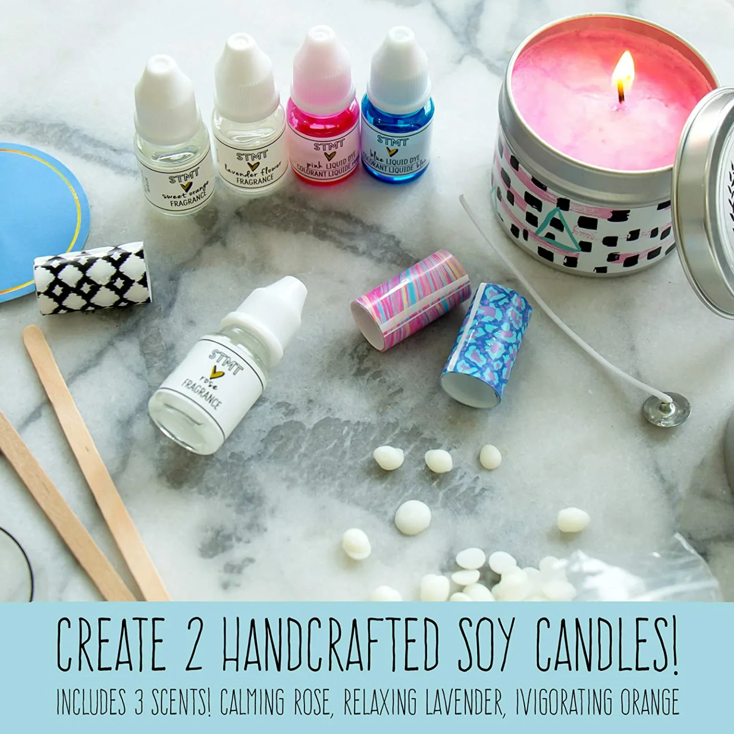 DIY Candle Making Kit for Kids Ages 8+