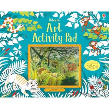 Art Activity Pad - Creativity Unleashed for Young Minds