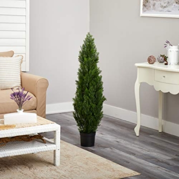 Nearly Natural 4FT Faux Cedar Tree for Year-Round Decor