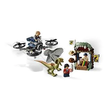 LEGO Jurassic World Dilophosaurus Building Kit 168 Pieces