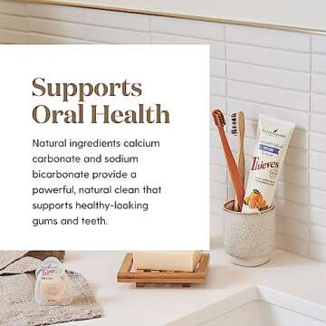 Thieves AromaBright Toothpaste by Young Living, 4 Ounces