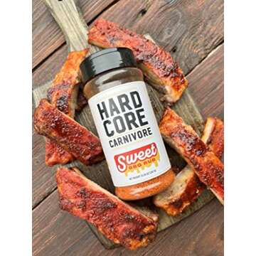 Hardcore Carnivore Sweet BBQ Seasoning - Healthy Flavor for Meat Lovers