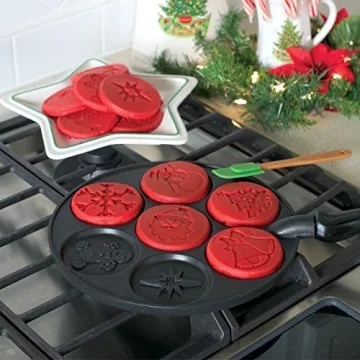 Nordic Ware Holiday Pancake Pan for Fun Family Breakfasts