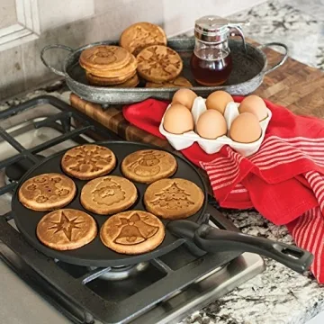 Nordic Ware Holiday Pancake Pan for Fun Family Breakfasts