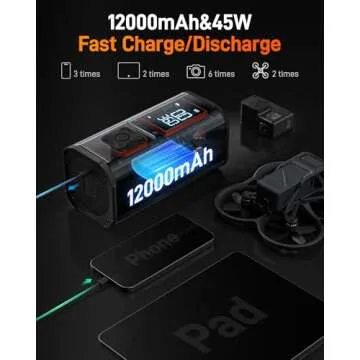 WOLFBOX Heavy Duty Tire Inflator for Fast Inflation