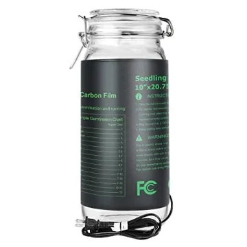 iPower 10" x 20.75" Seedling Heat Mat for Indoor Germination