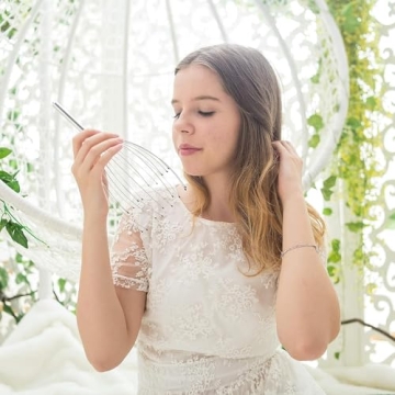 USAGA 20 Fingers Head Massager for Relaxation