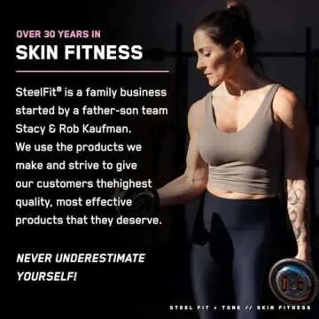 SteelFit Buns of Steel Cellulite Cream | 30-45 Days of Supply | Heat-Activated Maximum Definition Cream for Tight & Toned Glutes | Firming Body Lotion for Pre & Post Workout