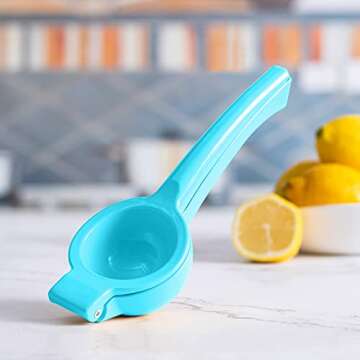 Buzazzy Metal Lemon Squeezer Lemon Juicer Lime Squeezer, Manual Juicer Citrus Squeezer, Premium Quality Hand Juicer